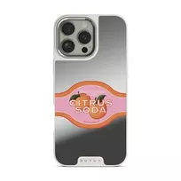 Zesty - iPhone 16 Pro Case, Elite Mirror Light (MagSafe) / Silver