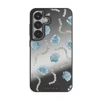 Nerida - Samsung Galaxy S25 Plus Case, Elite Mirror Dark (Magnetic) / Silver