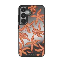 Mythical - Samsung Galaxy S25 Plus Case, Elite Mirror Dark (Magnetic) / Silver