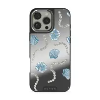 Nerida - iPhone 16 Pro Case, Elite Mirror Dark (MagSafe) / Silver