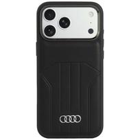 Case Audi Synthetic Leather Case MagSafe for iPhone 18 Pro Max / 17 Pro Max black