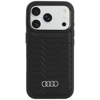 Case Audi GT Synthetic Leather MagSafe for iPhone 18 Pro / 17 Pro black