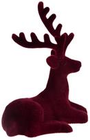 Kalėdinė dekoracija, „Elnias“ TG56926-3, 14 cm, bordo sp.