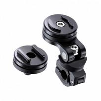 SP Connect Mirror Mount Pro SPC+ telefono laikiklis paspirtukui / motociklui – tvirtinimas prie veidrodėlio – juodas
