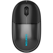 CANYON mouse OnClick 24 BT/ Wireless, Transparent/Black