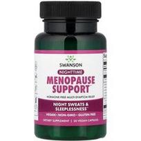 Swanson Vitamins, Nighttime Menopause Support, 30 veganiškų kapsulių