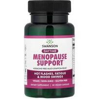 Swanson Vitamins, Dienos menopauzės palaikymas, 30 veganiškų kapsulių