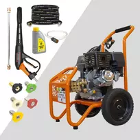 Gaspper GP4000LDH benzininis aukšto slėgio plovimo aparatas, Peggas, 13,5 HP, 275 bar/4 000 PSI