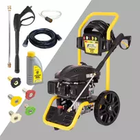 Waspper W3200VA Benzininis aukšto slėgio plovimo aparatas, Peggas, 4.3 HP, 220 bar / 3.200 PSI