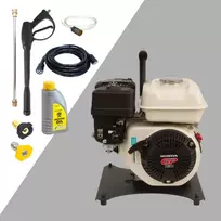 Waspper W3000HF benzininis aukšto slėgio plovimo įrenginys, Honda, 5,2 AG, 207 bar / 3 000 PSI