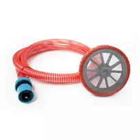 Rinkinys 2,5 m 3/4" įsiurbimo žarna, plastikinis sietelis ir greito sujungimo adapteris