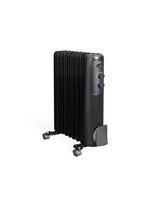 Alyvinis radiatorius Livoo DOM502 2000W 9 sekcijos su reguliuojamu termostatu, juodas, juodas