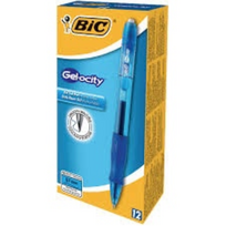 Bic Gelinis rašiklis Gel-Ocity 0.7 mm, mėlynas, pakuotėje 12 vnt. 600666 | 829158