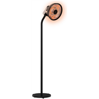 Cecotec ReadyWarm 21000 Carbon Focus | Infrared Heater | 2100 W | Number of power levels 3 | Suitable for rooms up to 20 m² | Black | IP24 | 7817