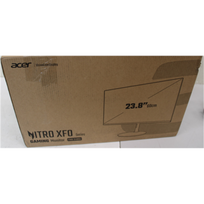 IŠPARDAVIMAS. Acer Nitro XF240Y 69cm 23.8'' FHD IPS 240Hz Zero Frame FC 16:9 1ms/0.5ms(GTG, Min.) 250nits 2xHDMI(2.0) DP(1.4) MM HDR10 FreeSync | IŠPARDAVIMAS. | Acer | Nitro XF240Y | 24 " | IPS | FHD | 16:9 | 240 Hz | 0.5/1 ms | 1920 x 1080 pixels | 250 cd/m² | HDMI ports quantity 2 | Black | Warranty 24 month(s) | PAŽEISTA PAKUOTĖ, DEMO | UM.QX0EE.320SO