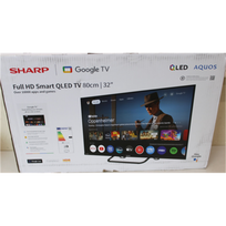 IŠPARDAVIMAS. Sharp 32HF3865E 32" (81cm) QLED Full HD Google TV | IŠPARDAVIMAS. | Sharp 32HF3865E | 32 | Smart TV | Google TV | PAŽEISTA PAKUOTĖ | 32HF3865ESO