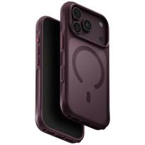 Uniq Veren Magclick Charging dėklas iPhone 18 Pro / 17 Pro – bordo