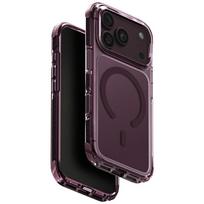 Uniq Combat Magclick Charging dėklas iPhone 18 Pro / 17 Pro – bordo