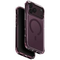 Uniq Combat Magclick Charging dėklas iPhone 18 Pro Max / 17 Pro Max – bordo