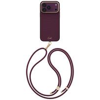 Uniq Coehl Mirelle Magnetic Charging dėklas iPhone 18 Pro Max / 17 Pro Max – bordo
