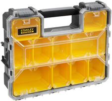 Stanley professional organizer FatMax 1-97-521, tool box (black/transp)