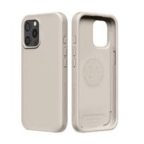 Minkšta antikratinė MagSafe dėklas iPhone 15 Pro Max SolidX serija Rhinoshield Beige