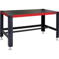 Yato darbo stalas YT-08920, 1500x780x830mm, 1000kg, plienas, ABS darbinis paviršius, reguliuojamas aukštis, nesulankstomas