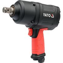 Yato pneumatinis veržliasukis YT-09571, 1630 Nm, 3/4" 19.0 mm, 5500 min⁻¹, 198 l/min, 0.63 MPa, Twin Hammer, grįžtamasis jungiklis