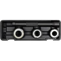 Yato vairo traukės nuėmimo ir uždėjimo įrankių rinkinys YT-06155, 4 vnt, 30-45 mm, anglinis plienas, rankena, 3 galvutės