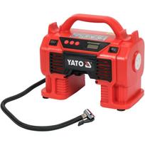 Yato kompresorius YT-23248, 18V, 12l/min, 11bar, 60W, LCD, LED apšvietimas, 4 antgaliai