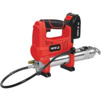 Yato Akumuliatorinis smėrimo pistoletas YT-07020, 18V, 620 bar, 284 g/min, 600 g, 76 cm, 3 Ah, Li-Ion, LED apšvietimas, IPX0