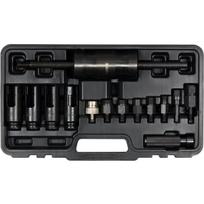 Yato purkštukų ištraukimo rinkinys YT-06174, 14 vnt, 1/2" 12.7mm, M14-M27, anglinis plienas, Bosch Delphi Denso Siemens