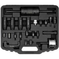 Yato dyzelinių purkštukų ištraukimo rinkinys YT-06175, 22 vnt, anglinis plienas, 1/2" 12.7 mm laikiklis, Bosch, Delphi, Denso