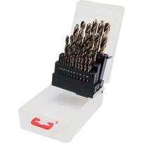 Yato Spiralinių grąžtų rinkinys YT-41605, 25 vnt., 1-13mm, HSS-E Co, DIN 338, 135°, H8, DIN 1412C