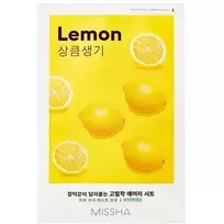 Missha Lemon Airy Fit Sheet Mask - A sheet mask with lemon extract.