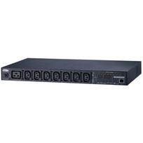 Aten Energijos paskirstymo įrenginys PE6208G-ATA-G, 8 x IEC 60320 C13, 1 x IEC 60320 C19, 16A, 3680 VA, 3 m laidas, juodas