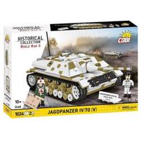Cobi Klocki Konstruktorius Jagdpanzer IV/70 (V) (Sd.Kfz.162/1) COBI-2668, 1024 vnt., 1:28, 25 x 11,5 x 14 cm, 2 figūros