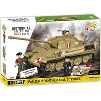 Cobi Klocki Konstruktorius Panzer V Panther Ausf. G Pudel COBI-2655, 1133 vnt., 1:28, 9 metai, 2 minifigūros