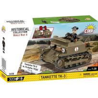 Cobi Klocki Konstruktorius Tankette TK-3 COBI-2658, 323 vnt, 1:28 mastelis, 8 metai, minifigūra, judančios vikšrai