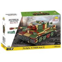 Cobi Klocki Konstruktorius Pz.Kpfw. VI Tiger Ausf.E COBI-2735, 1:48, 422 elementai, 8 metai, plastikas, Historical Collection