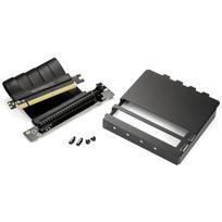 Sharkoon Kabelis Compact 4044951035137, 220 g, juoda, PCIe x16 3.0, 11,5 cm, vertikaliam vaizdo plokščių montavimui