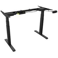 Icybox Elektra reguliuojamas stalo rėmas IB-EW206B-T 60867, 125 kg, 62-128 cm, 38 mm/s, 110-200 cm, juodas, atmintis, laikmatis