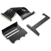 Sharkoon Rinkinys REV300 4044951032419, juoda, vertikalus GPU tvirtinimas, adapterio kabelis, plieninis laikiklis