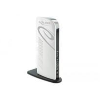 Delock dokinimo stotis 87771, 2x HDMI, 4x USB 2.0, 2x USB 3.2 Gen 1, 1x LAN 10/100/1000Mbps, 1x 3.5 mm ausinių lizdas