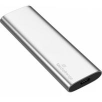 MediaRange 480GB, external SSD (silver, USB-C 3.2 (10Gbit / s), external)
