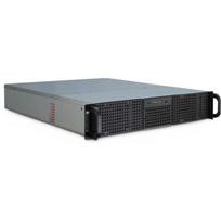 Inter-Tech Serverio korpusas IPC 2U-20255 88887105, 2U, plienas, juoda, 4x 5.25 colio, Mini-ITX, USB 2.0, USB 3.0