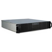 Inter-Tech serverio korpusas 2U 20240 88887103, 2U, ATX, metalas, juodas, 8x 3,5", 3x 2,5", 4x 5,25", 2x 80 mm ventiliatoriai