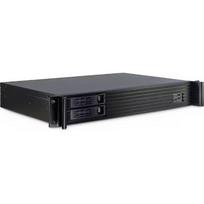 Inter-Tech serverio korpusas IPC 1.5U-1528L 88887210, mITX, 2x USB 3.0, 2 ventiliatoriai, 2x 3.5" išoriniai lizdai