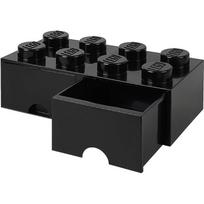 Room Copenhagen LEGO kaladėlių stalčius 8 juodas 40061733, 2,25kg, stalčius