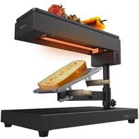 Cecotec elektrinis grilis Raclette 6000 Black 03081, 600W, 21 x 21cm, rakletas, nepridegantis paviršius, reguliuojama galia